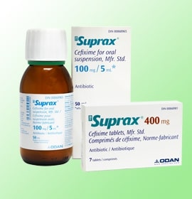Suprax (Cefixime)